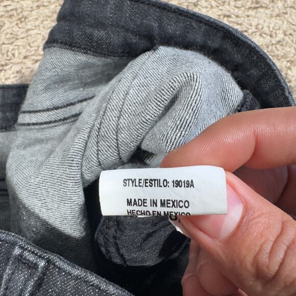 Under 510 Jeans Mens 36x26 (34x26) Black Stretch U-510 Casual Denim Work - Picture 7 of 9